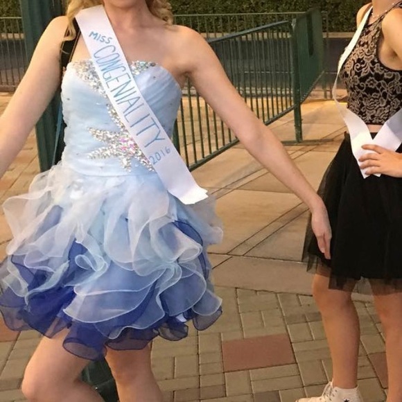 CustomDress Strapless Homecoming Prom Dress - Picture 3 of 4